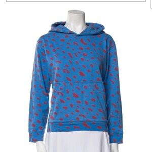 Clare V cheetah spotted Hoodie